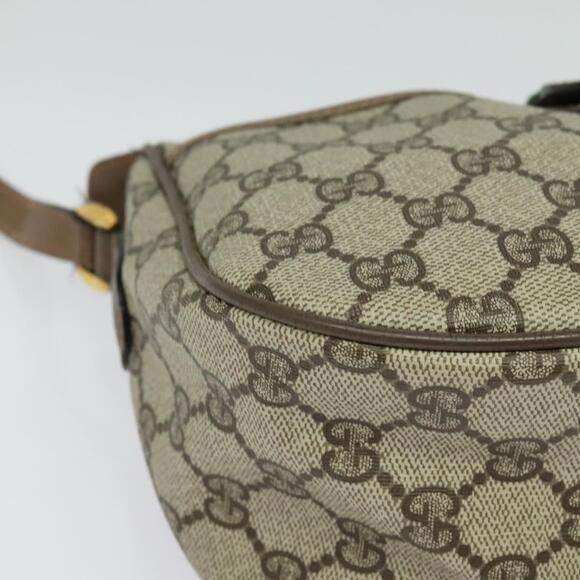GUCCI GG Supreme Web Sherry Line Shoulder Bag Pvc Beige 89 02 032 - Picture 10 of 16